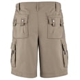 thumbnail image 3 of Collections Etc Comfortable Men's Multi Pocket Cargo Shorts, 3 of 4