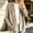 Khaki, variant on QIYAGBSA Womens Velour Cardigan Soft Open Front Shawl Collar Long Sleeve Decorative Button Casual Fall Winter Outerwear Sweaters(White, XL)