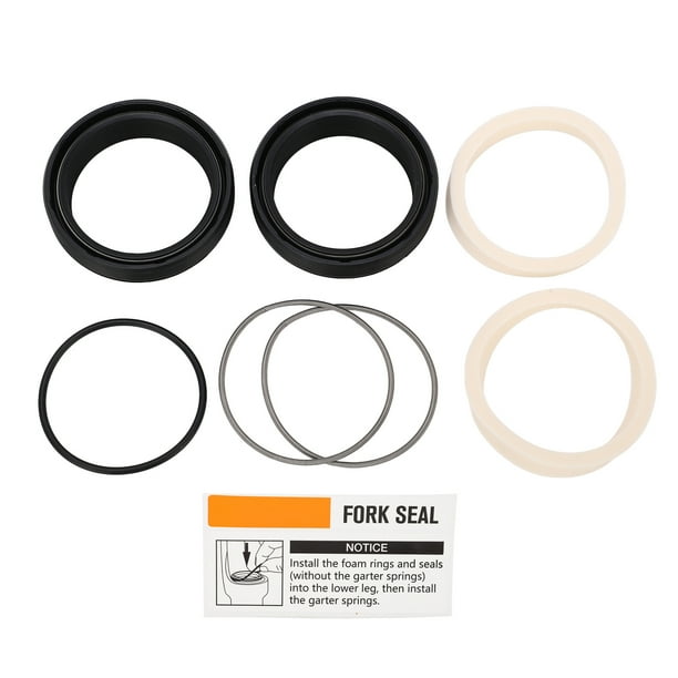 Kit de sello de aceite de horquilla delantera, sello de aceite de horquilla delantera Kit de sello de aceite de horquilla delantera de bicicleta Anillos de sello de aceite de horquilla delantera Probados y confiables
