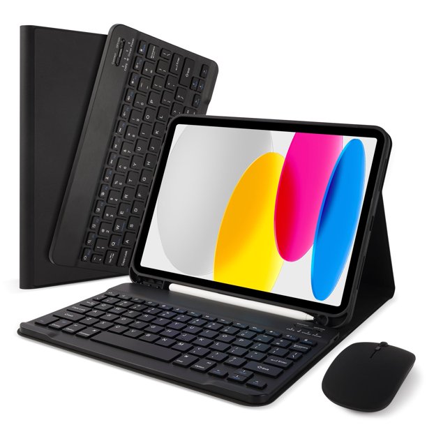 Funda con teclado y ratón para iPad de 11ª y 10ª generación de LAMA
