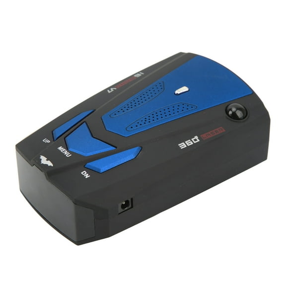 Dispositivos de detección de automóviles, detector de radar para automóviles, detector de radar de velocidad móvil 360, detector electrónico para perros, acabado de lujo