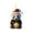 A, variant on (Clearance) BNNG Panda Christmas Ornament for Christmas Tree Xmas Wood Panda Hanging Decoration Pendant Christmas Wood Cutouts with Ropes Panda Ornaments for Tree Living Room Home Window Outdoor