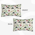 thumbnail image 2 of Xecao Dinosaur for Decorative Throw Pillow Case for Couch,Sofa or Bed Set,Pillow Cover for Sofa Home Decor Ideal Gift-14"x20", 2 of 6