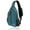 Green, variant on WATERFLY Unisex Hiking Travel Nylon Sling Bag Cross-Body Shoulder Chest Bag,Mint Green