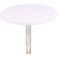 thumbnail image 2 of HSHDLDF JISEN Nappe Ronde en Spandex pour Cocktail, Ajustée et Extensible, Bonnet de Table 24 Pouces A-White, 2 of 5
