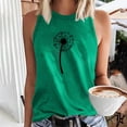 thumbnail image 2 of ZyeKqe Tank Top for Women Sleeveless Crewneck T Shirts Graphic Print Going out Tops Summer Casual Loose Basic Shirts, 2 of 5