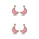 thumbnail image 4 of Pendientes Vintage en Forma de Luna Minnieouse Tejido, 4 of 6