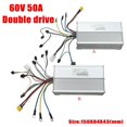 thumbnail image 1 of LOVEVER For JP 60V 50A DC Brushless Controller Dual Motor for Electric Scooter E Bike, 1 of 7