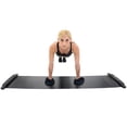 thumbnail image 4 of Tapete de Deslizamiento ProSourceFit Negro con Tope para Ejercicios en Casa y Entrenamiento Deportiv, 4 of 11