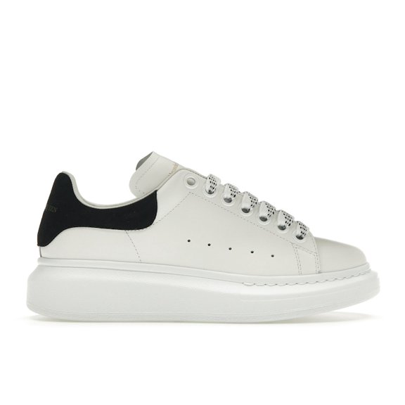 Alexander McQueen Women's Oversized White Black Shoes, from StockX