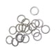 thumbnail image 5 of Llaveros de acero inoxidable BLESIY Chapado a Granel 15 Mm 20 Piezas, 5 of 7