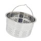 thumbnail image 1 of Cesta vaporera para alimentos, inserto de vapor con asa, cesta multifuncional para cocinar , olla arrocera, rejilla para cocinar al vapor, 1 of 9