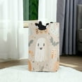 thumbnail image 6 of Yayeee Freestanding Laundry Hamper with Handle Collapsible Large Storage Basket for Clothes, Halloween Ghosts, 6 of 7