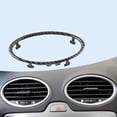 thumbnail image 1 of Car Air Conditioning Trim Outlet Decoration Sticker for Ford Focus 2 Mk2 4Pcs Carbon Fiber, 1 of 9