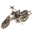 thumbnail image 2 of Retro Moto Sculpture Moto Modèle Décor Métallisé Bronze, 2 of 7