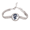 thumbnail image 1 of Iceberg Stream Stars Art Pattern Tennis Chain Anklet Bracelet Diamond Jewelry, 1 of 3