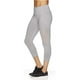 thumbnail image 3 of Pantalones deportivos de compresión Reebok Highrise Capri para mujer, gris, pequeño, 3 of 6