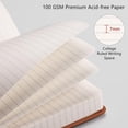 thumbnail image 3 of Cuaderno A5 RETTACY: piel, 192 págs. + numeradas, tapa dura, 100gsm, 5.75''×8.38'', 3 of 8