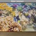 thumbnail image 6 of Ambesonne Fish Place Mats Set of 4, Ocean Corals Goldfish, Standard Size, Turquoise, 6 of 6