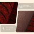 thumbnail image 6 of Hengbo Indoor Outdoor Runner Carpet 2 x 6 ft Runner Rugs Rubber Backing Rug Runner Carpet for Hallway Entryway Kitchen Laundry Room Red, 6 of 6