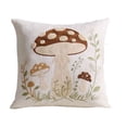 thumbnail image 2 of Easter Rabbits Mushrooms Embroidered Cushion Cover Living Room Bed Sofa Cushion Cover, 2 of 6