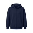 thumbnail image 4 of Men's Full Zip Hooded Sweatshirt, Lightweight Athletic Zip Up Hoodie with Pockets, Long Sleeve Casual Running Track Jacket for Gym and Sports, 4 of 6