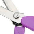 thumbnail image 3 of Sewing Shears, Cut Scissors, Wavy Serrated Shears for Fabric Wavy Paper Edger Scissors for DIY Hand-Made Cloth Paper Fabric Crafts Cross-Stitch Cutting Tools Triangular Sawtooth, 3 of 7