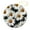 Round-2, variant on Ceramics Ornaments Naive Daisy Flowers Double-Sided Printed 3" Ceramic Christmas Ornament Daisy Flower for Christmas Tree Decoration Xmas Party Decorations Ornament Xmas Present