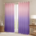 thumbnail image 2 of Homewish Ombre Tie Dye Black Out Curtains For Children Kids Teens,Abstract Gradient Watercolor Curtains Pack of 2 (42x63 Each),Pink Purple Bedroom Curtains,Ultra Soft Home Decor, 2 of 6