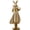 A., variant on Regal Heirloom Rabbit Figurine, Vintage Gold Leaf Bunny Statue, Collectible Animal Sculpture for Easter Home Decor, Spring Mantle