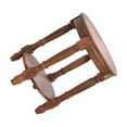thumbnail image 3 of tamizeot Plant Holder Wooden Stool Planter Rack Pedestal Riser Flowerpot Holder Garden Display Crafts Light Brown 25x20cm, 3 of 6