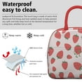 thumbnail image 3 of Lunch Bag Lunch Box for Women Reusable Insulated Lunch Bags,Water-Resistant Strawberry Pattern Cooler Lunch Tote Bag, Large Capacity for Work Travel Picnic, 3 of 6