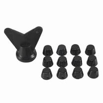 12 PCS Football Boot Spikes Professional Soccer Boot Cleats M5 Replacement Studs with Wrench Track Shoes Spikes 10mm