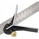 thumbnail image 5 of Escuadra ajustable multifunción combinada de 300 mm, herramientas cuadradas resistentes, kits de medición, transportador de precisión, buscador de ángulos, regla, escuadras de carpintería, 5 of 5