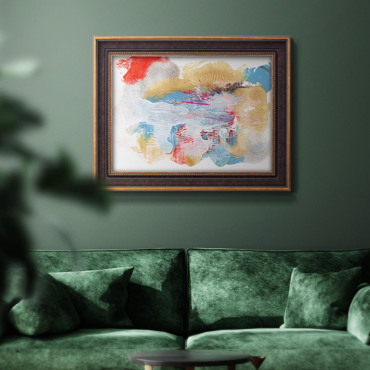 Whitewash Sunset I Premium Framed Canvas- Ready to Hang