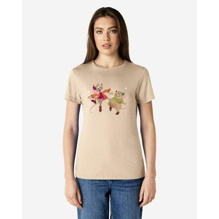 Cinderella Jaq And Gus Child Tote Bag Tee  for men & women  up to size 5XL.