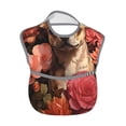 thumbnail image 2 of Hirioo Vintage Red Flower Chihuahua for Baby Waterproof Pocket Bib Adjustable Closed for Babies Toddlers with Large Pocket 6-24Months, 2 of 8