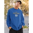 thumbnail image 2 of Just Be Royal Stronger Sweatshirt Men -Image by Shutterstock, Male XX-Large, 2 of 4