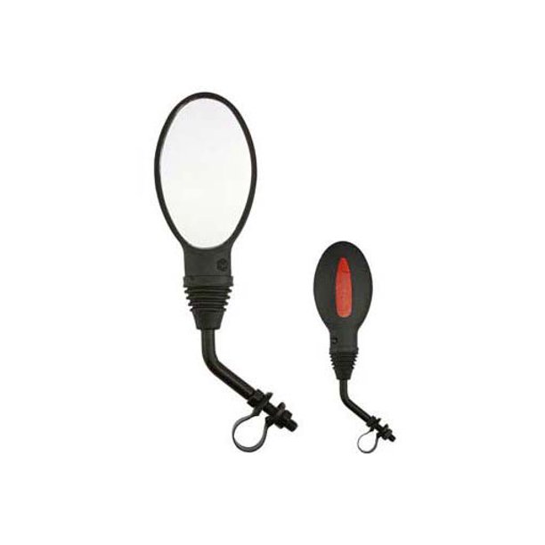 Two Mirror 135 Black. Set of bike mirrors. Pair of bicycle mirrors. 2