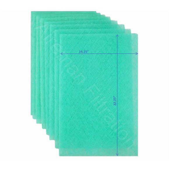 Wingman1 Electronic AC Furnace Air Filter Replacement Pads Year Supply - 4 Changes (16x25x1)