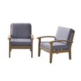 thumbnail image 3 of Noble House Ensemble de Conversation Extérieur 4 Places avec Foyer Gris, 3 of 10