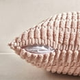 thumbnail image 4 of AAOMASSR Decorative Throw Pillow Covers 12x20 Inch for Living Room Couch Bed Sofa, Rustic Farmhouse Boho Home Decor, Soft Striped Corduroy Square Cushion Case 30x50 cm, 4 of 5