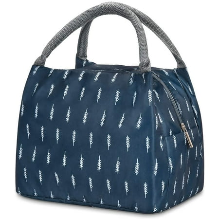 

Huayou Insulated Lunch Box Bag for Men Women Kid Blue Lunch Bag Box Waterproof