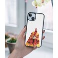 thumbnail image 5 of FINCIBO Soft Rubber Protector Cover Case for Apple iPhone 14 6.1" 2022, Cochin Chicken, 5 of 5