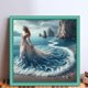 thumbnail image 2 of Kit Punto Cruz para Niña Bordado Con Hilo Algodón Ecológico 11CT Arte 50x50cm, 2 of 9