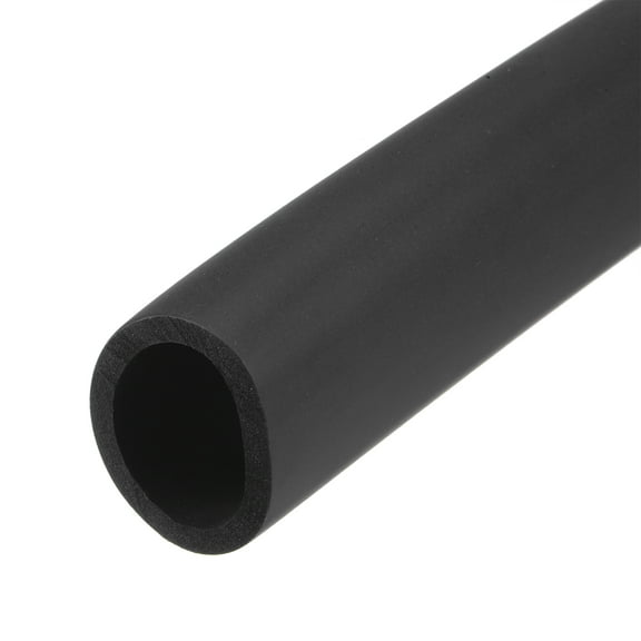 Uxcell NBR Foam Tubing for Handle Grip Support Pipe Insulation 32mm x 44mm Black