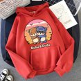 thumbnail image 3 of 2024 mujeres hombres ropa de calle gótica Kawaii Vintage sudaderas de dibujos animados divertido gráfico con capucha Bubu Dudu Y2k sudaderas con capucha estampadas ropa, 3 of 5