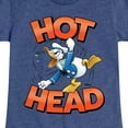 thumbnail image 3 of Disney - Hot Head Donald Duck - Toddler & Youth Girls Short Sleeve Graphic T-Shirt, 3 of 5