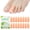 Beige, variant on Bukihome Silicone Gel Toe Sleeves - 24 Pack Toe Protectors for Hammer Toes, Corns, Calluses & Blisters, Toe Tube Pads for Pain Relief, Multi-Size, Beige