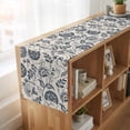 thumbnail image 6 of Vintage Spring Floral 70 Inch Table Runner, Retro Farmhouse Summer Botanical Farmhouse Dresser Scarf Cotton & Linen Tablerunner for Dining/Kitchen Island/Holiday Party Décor 13" x 70", 6 of 9